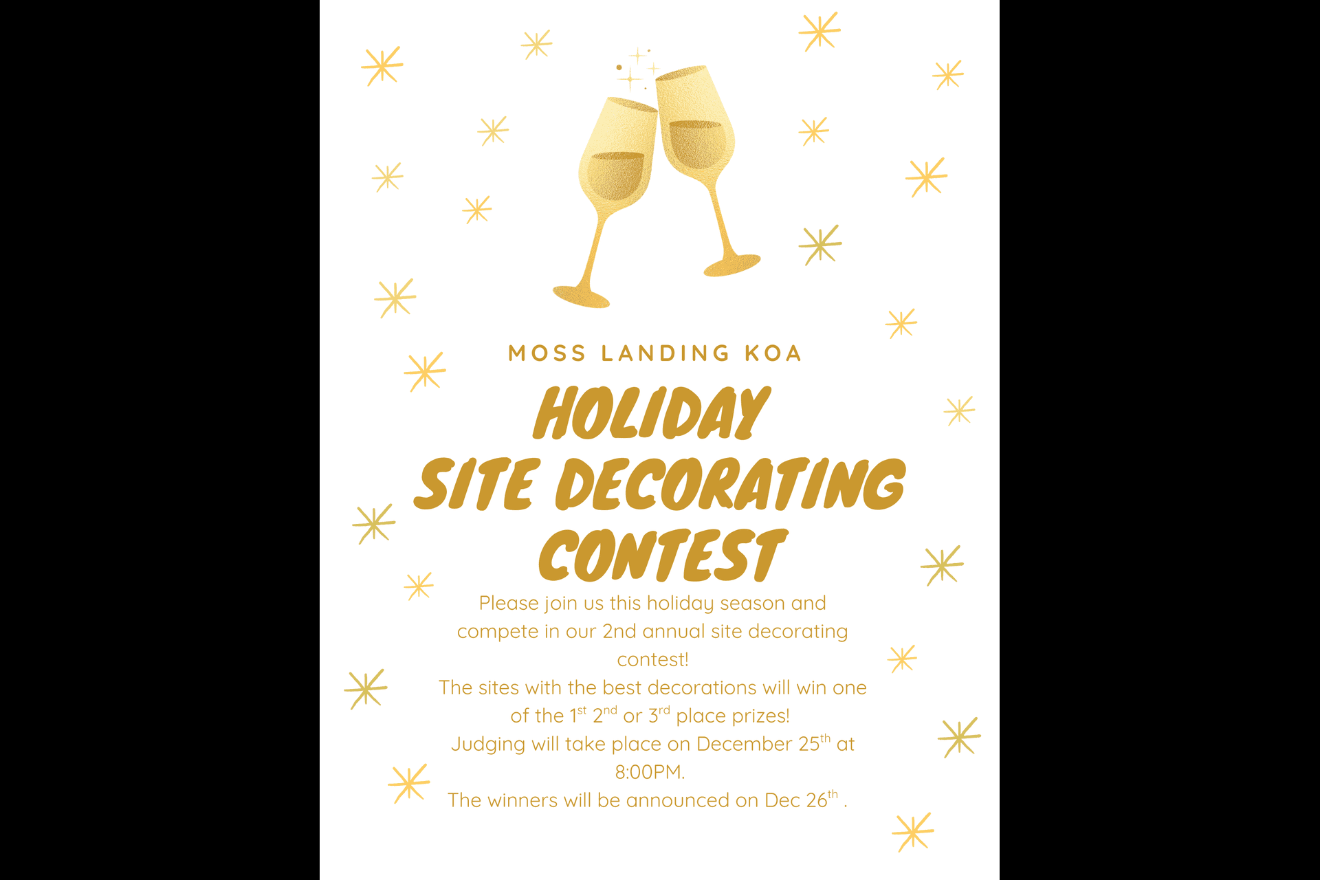 Holiday Site Decorating Contest Photo