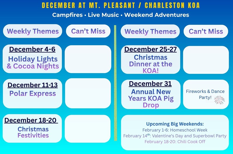 December Activities Themes Photo