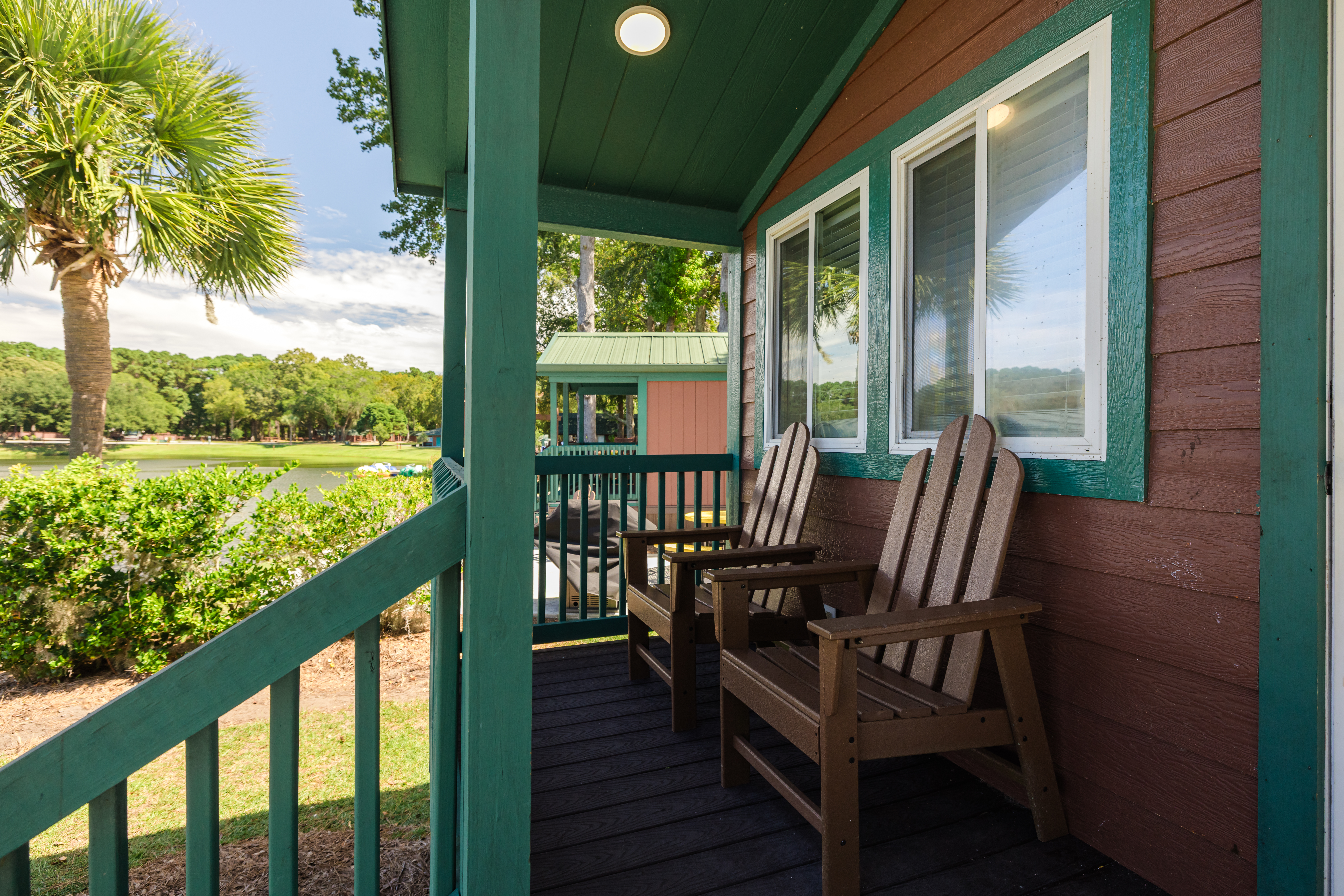 Deluxe Cabin K23 Porch