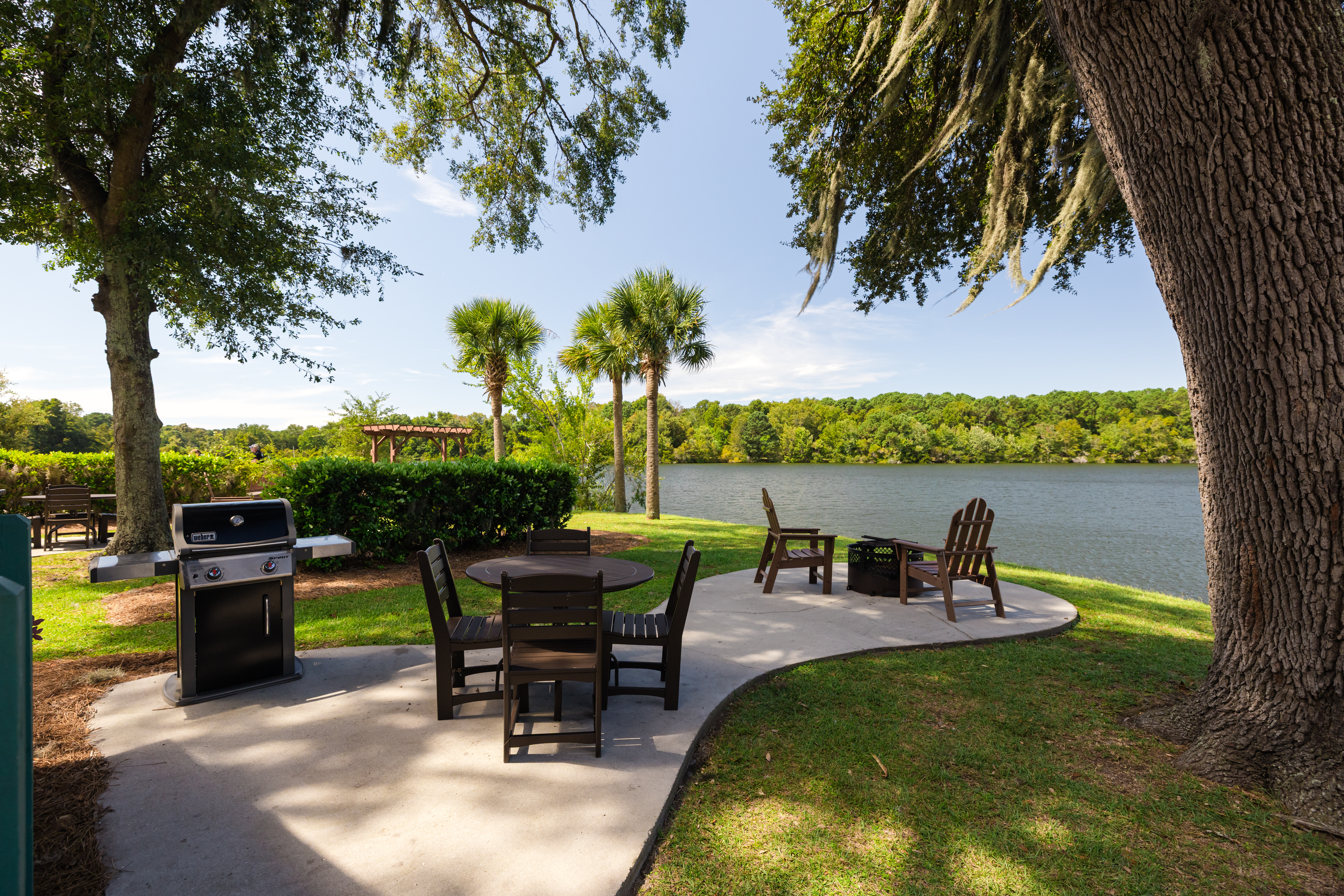 Deluxe Cabin K23 patio