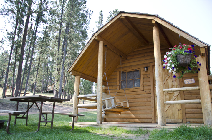 1 room camping cabin