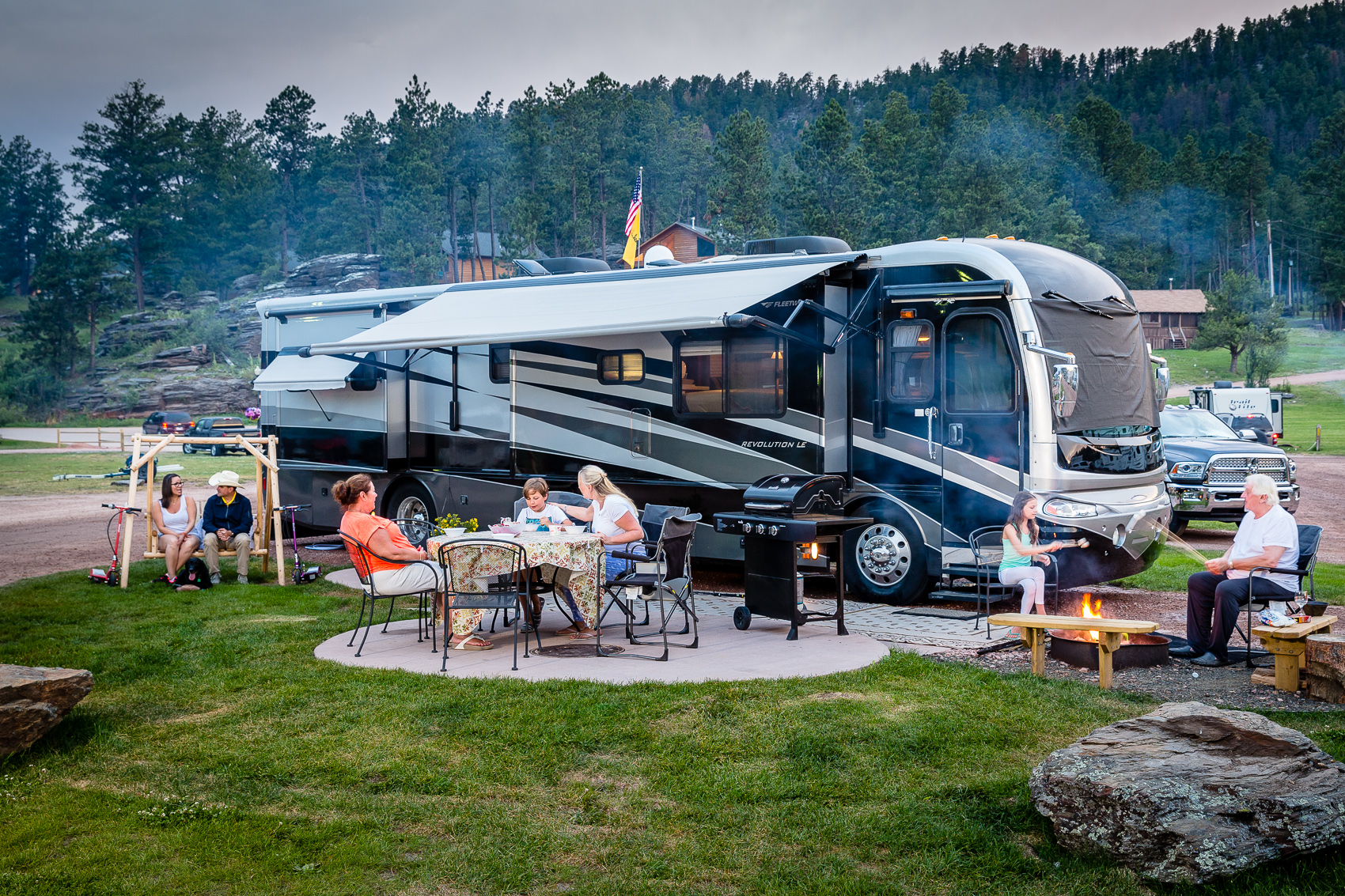 Deluxe Patio Site