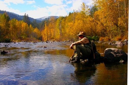 Fishing in Mt Shasta