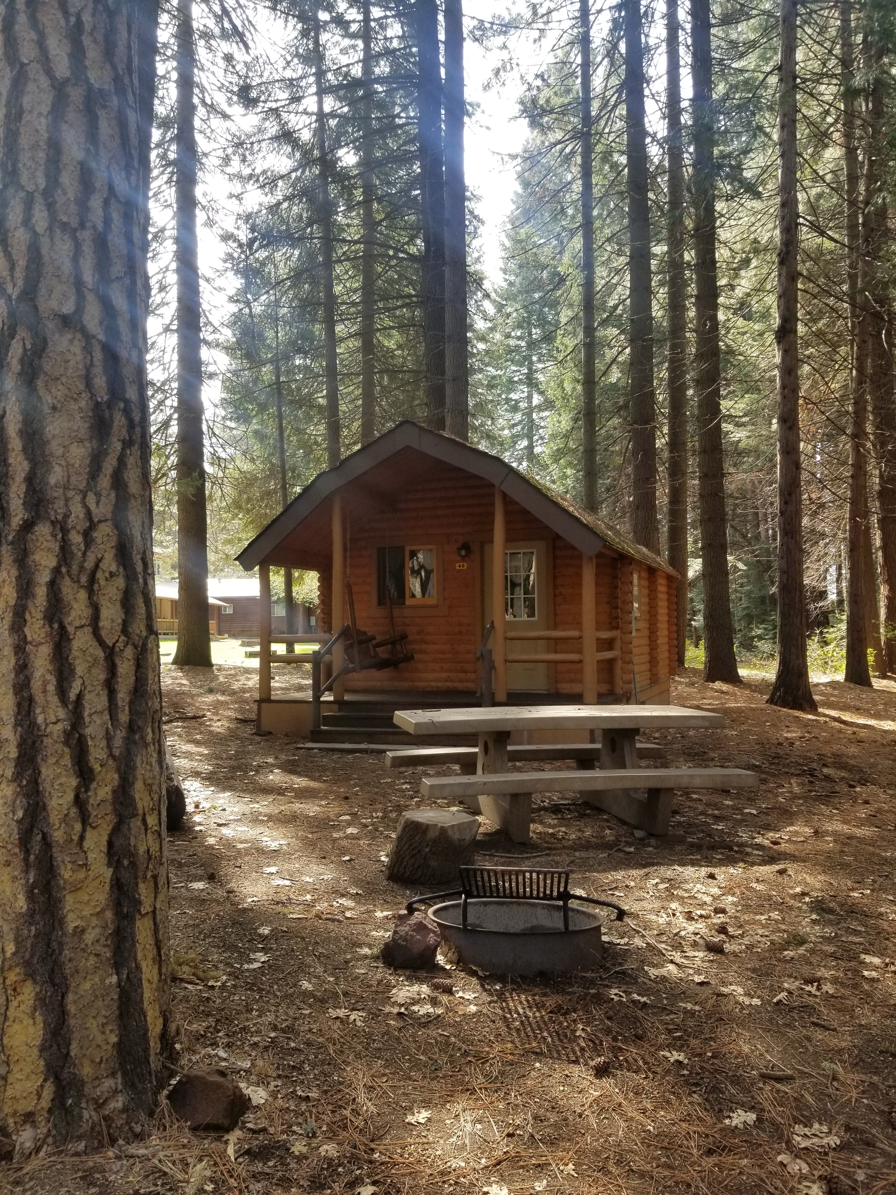 2-Bedroom Camping Cabin with NO bathroom or kitchen