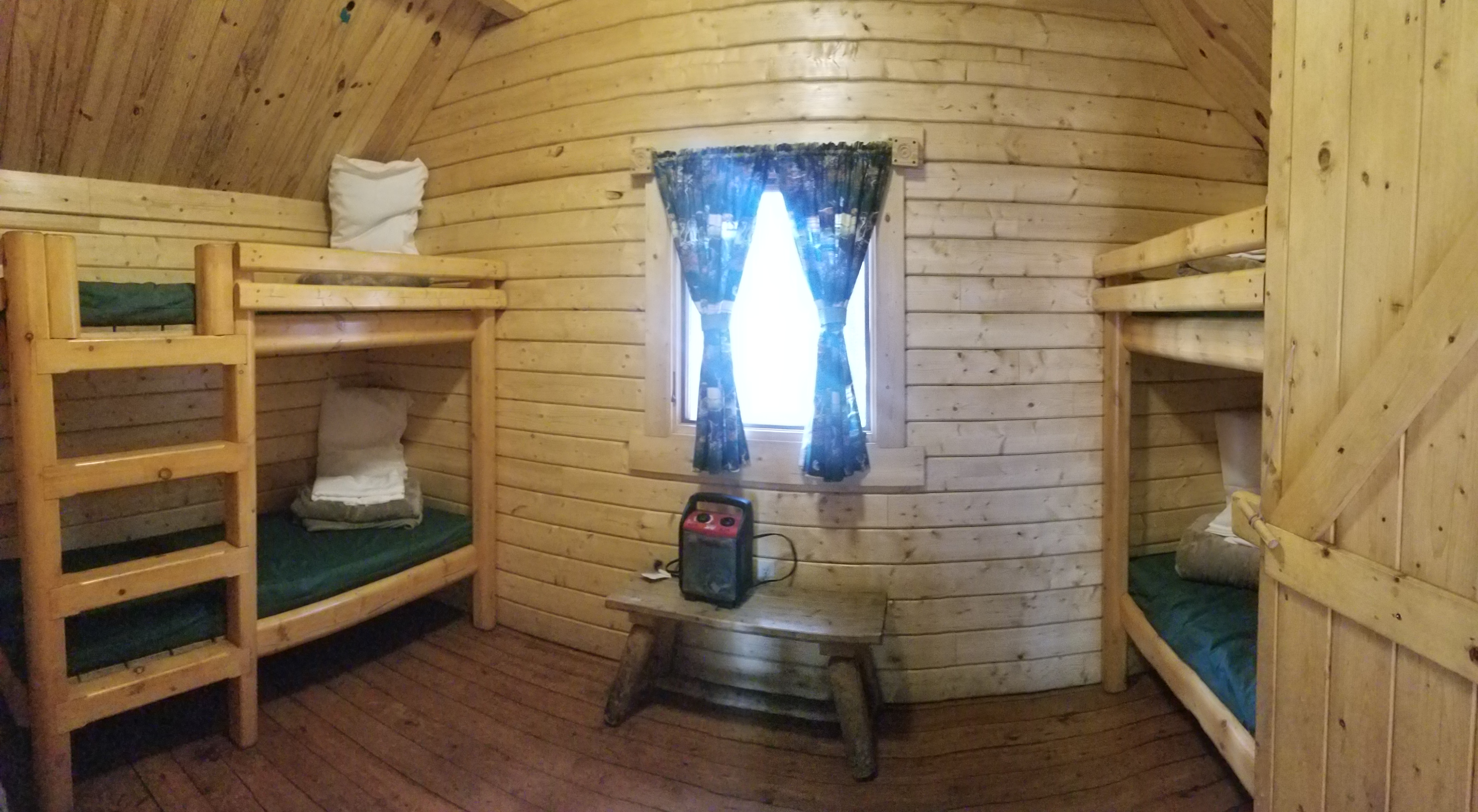 2-Bedroom Camping Cabin Interior