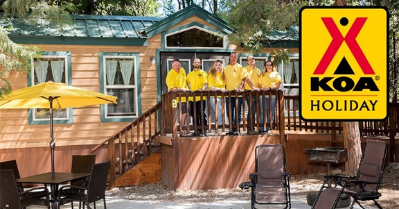 Our campground offers the ambiance of trees and nature.