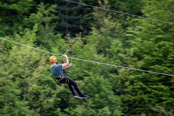 Rafting and Ziplining