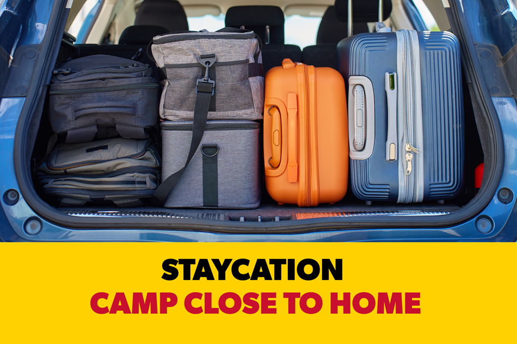 Camp Close to Home in West Yellowstone