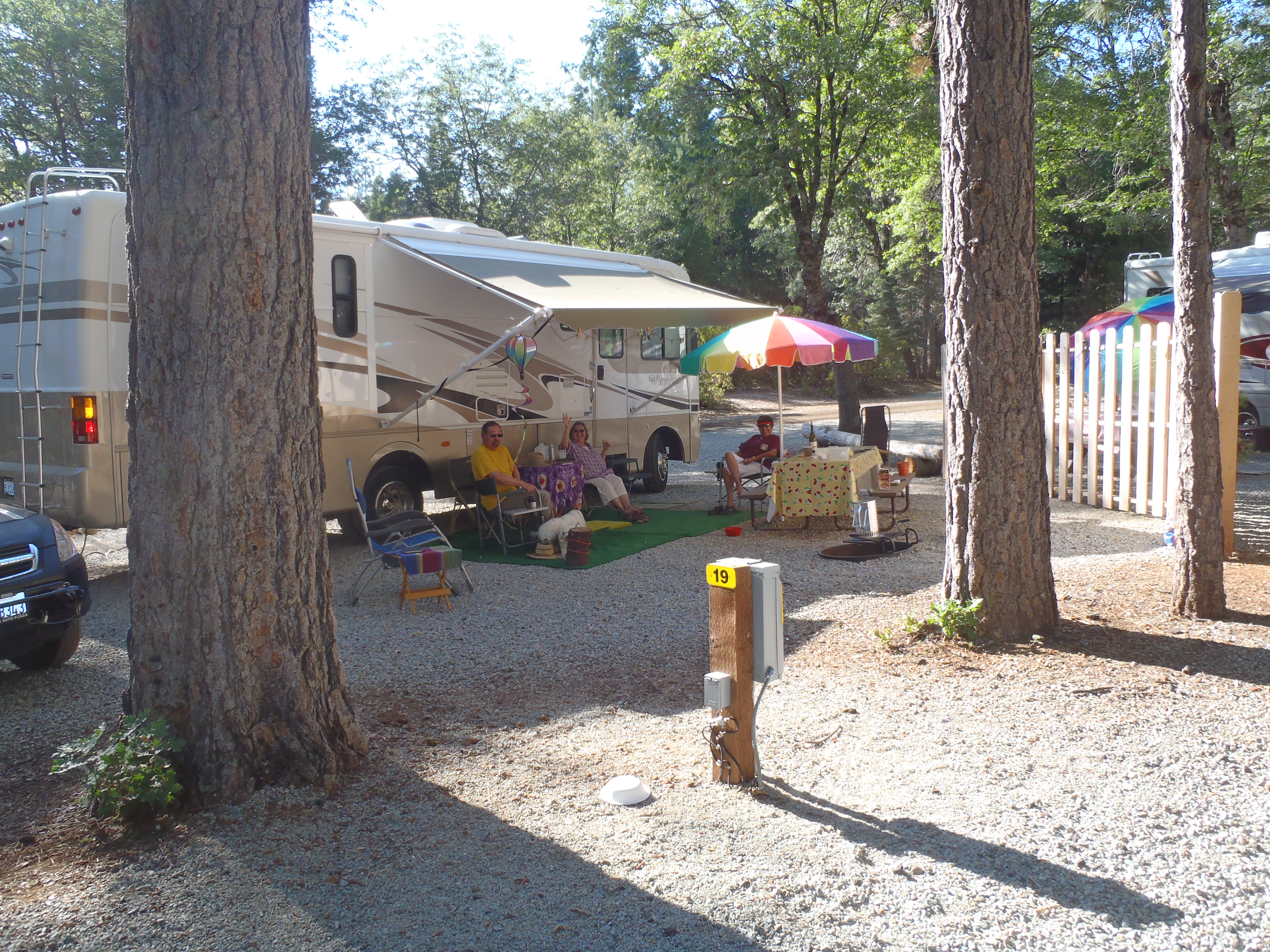 RV Site 18, Water and Electric, Pull Through