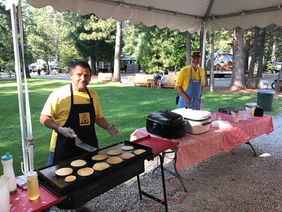 Join us for pancakes and sausage