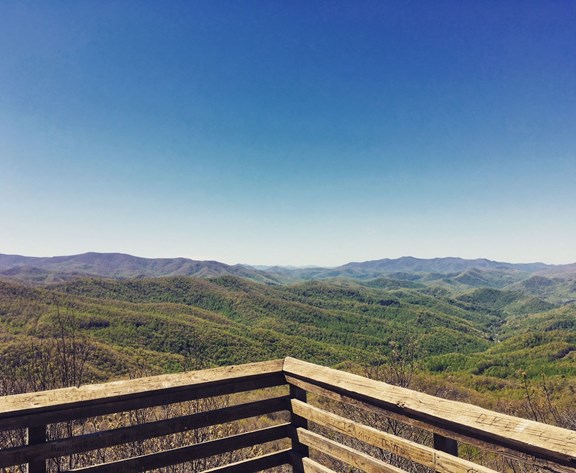 Wesser Bald Hike and Fire Tower