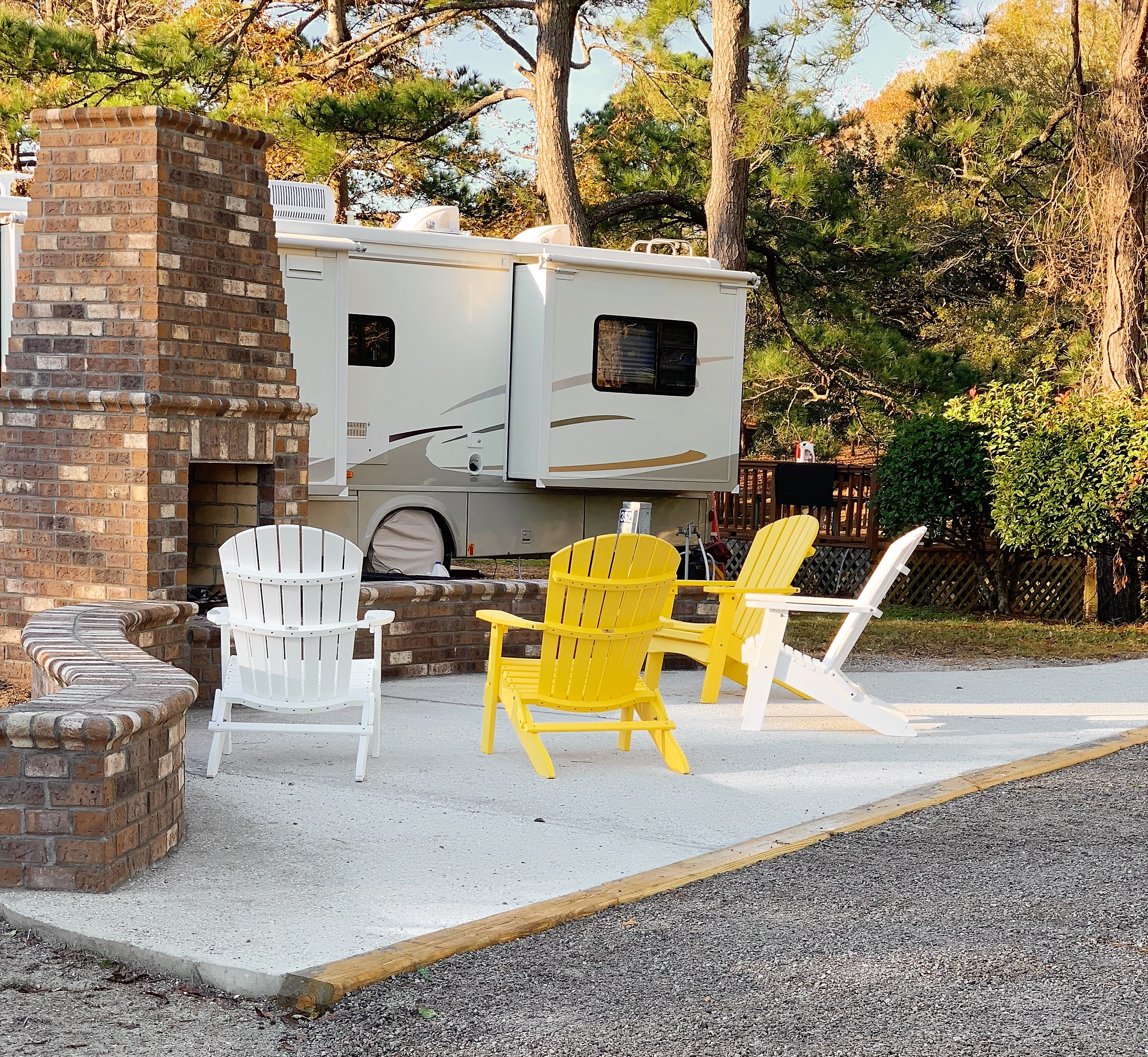 Platinum Deluxe RV Site: Waterfront Back In 300'S (GREY)