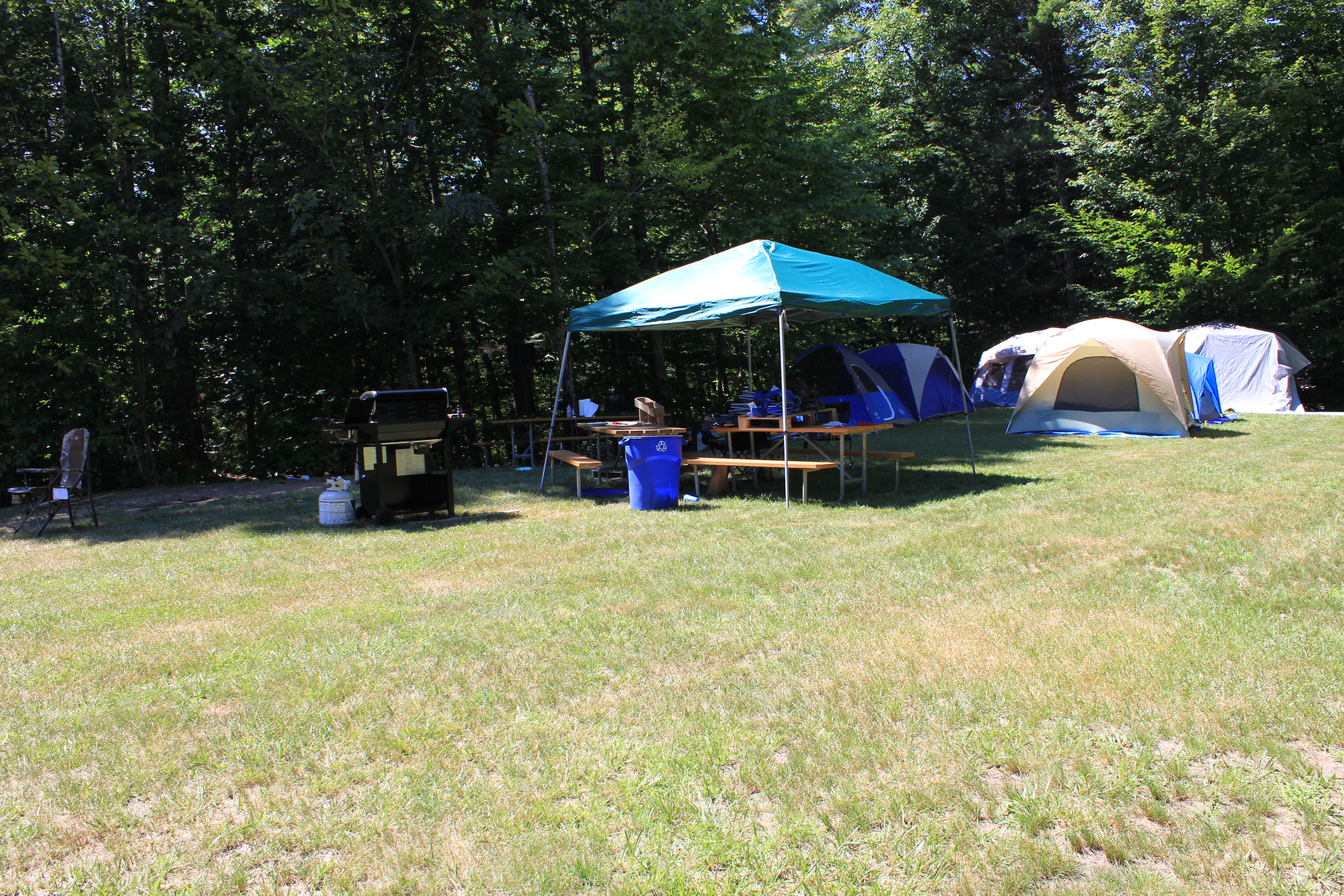 Tent Village Rear Lawn