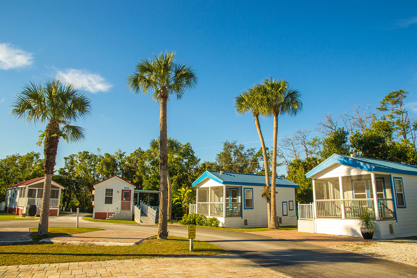 Deluxe cabins