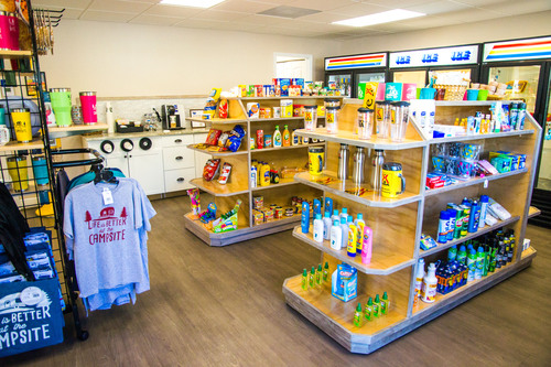 Fully stocked store