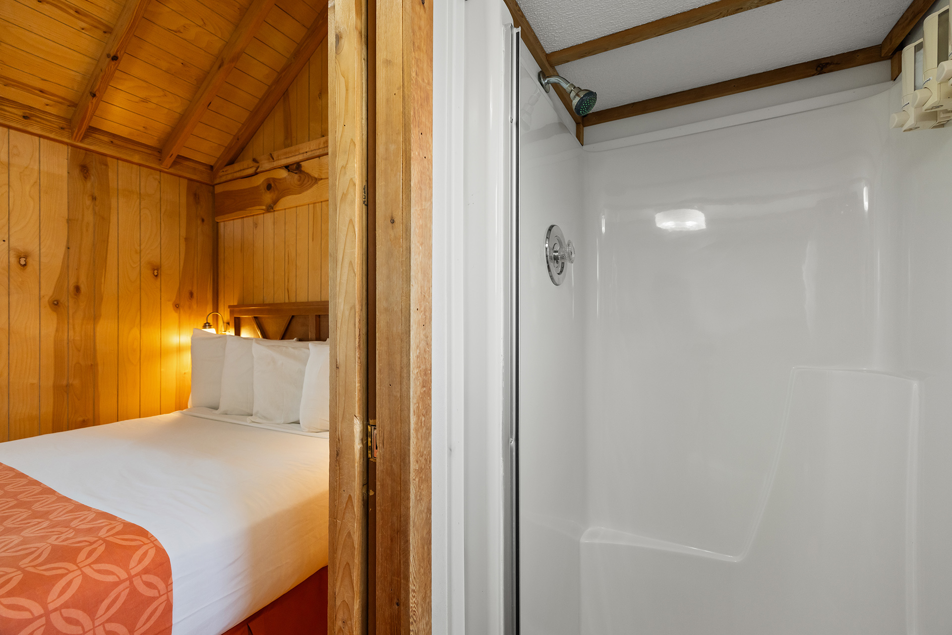 Z15 - Deluxe Cabin, 1 Room with Patio (Full Bath with Tub & Shower) – Sleeps 6