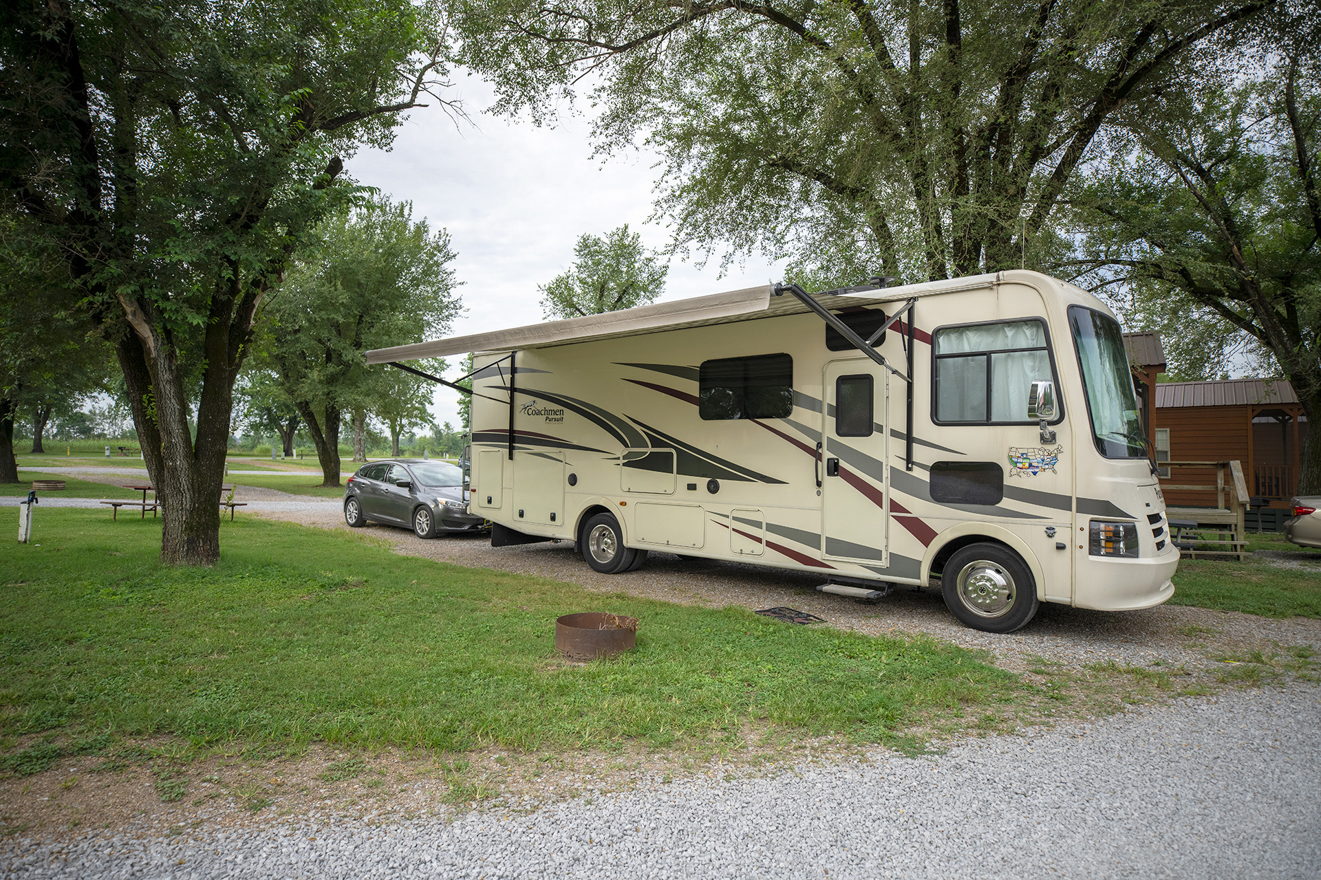 RV Y05 (620), Pull-Thru 50 AMPS Water & Electric