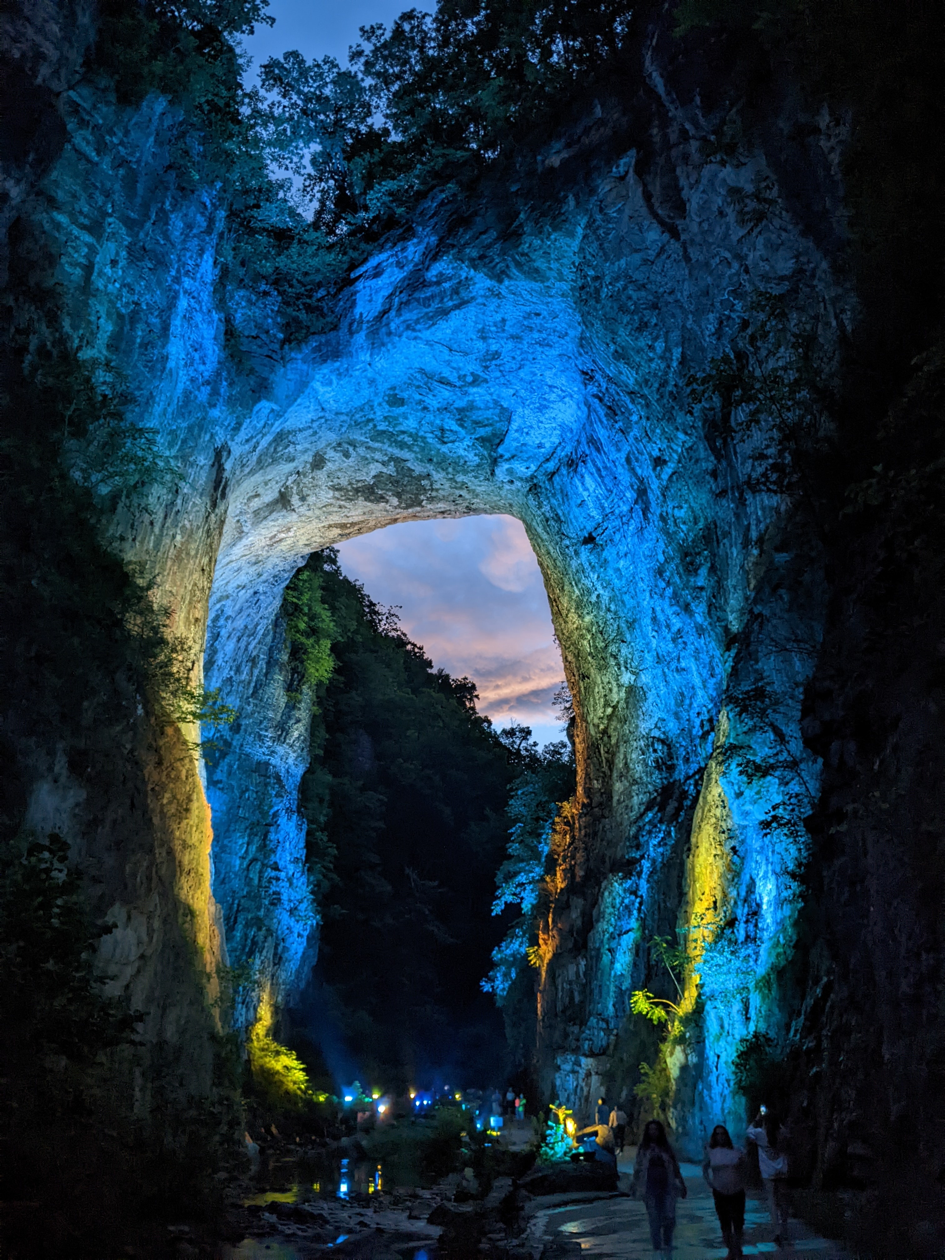 Illumination of the Bridge Photo