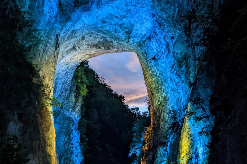 Illumination of the Bridge Photo