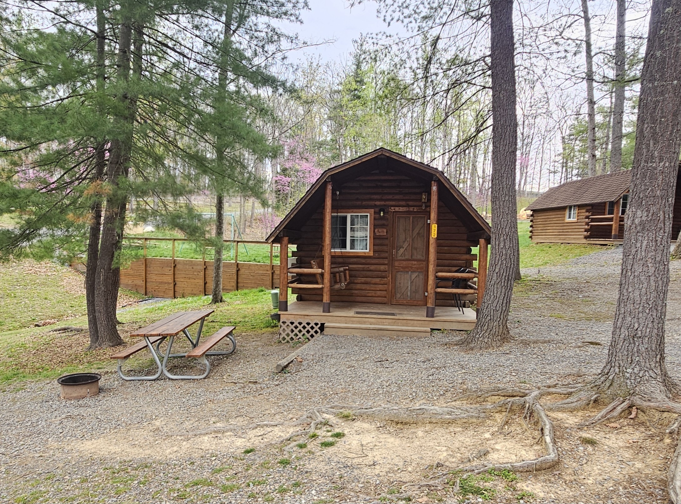One Room Camping Cabin Exterior