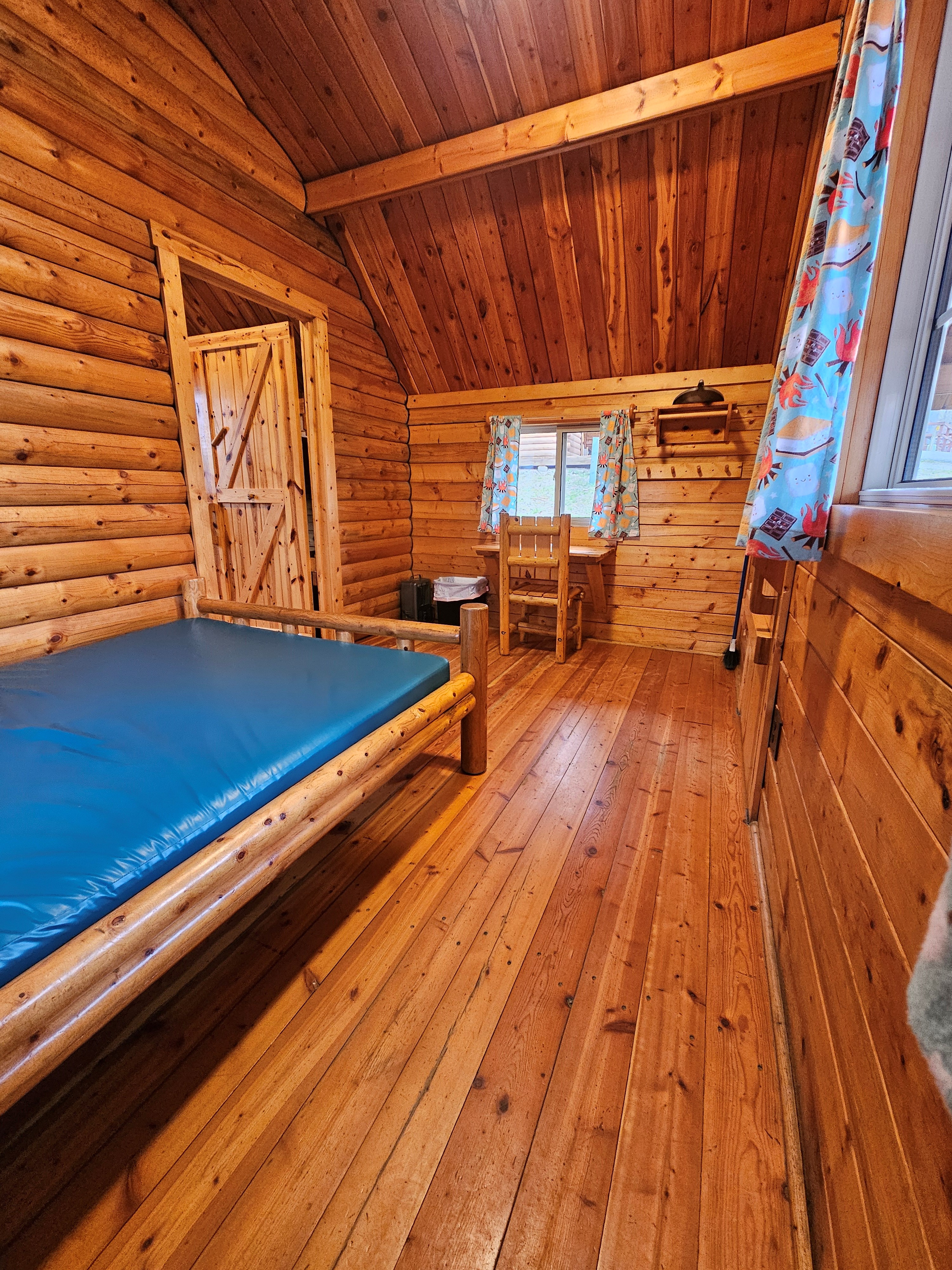 2 Room Camping Cabin Main Bedroom