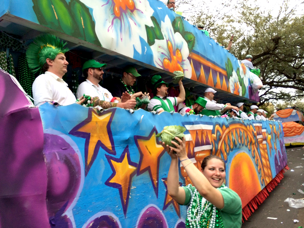 Mardi Gras wrapped & month long St Pats/Joseph's has begun!