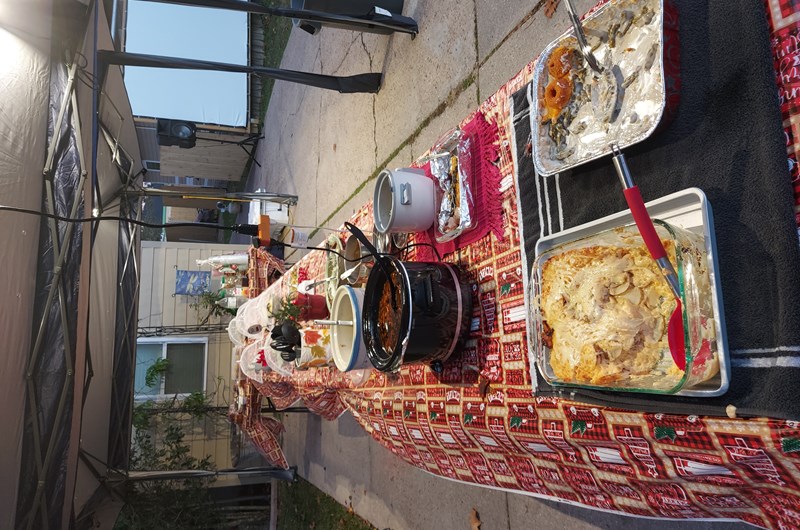 Annual Christmas Dinner & Movies on the Lawn Photo