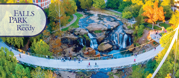 Falls Park on the Reedy - Day Trip