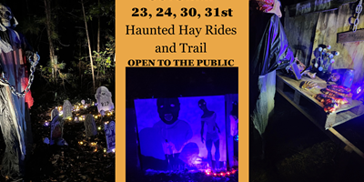Haunted Hayrides & Trail - A Gary Sinise Fundraiser