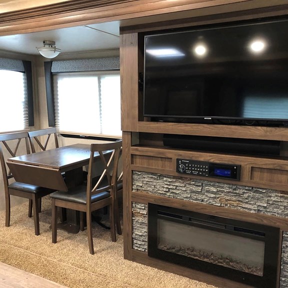 Dining Space & TV