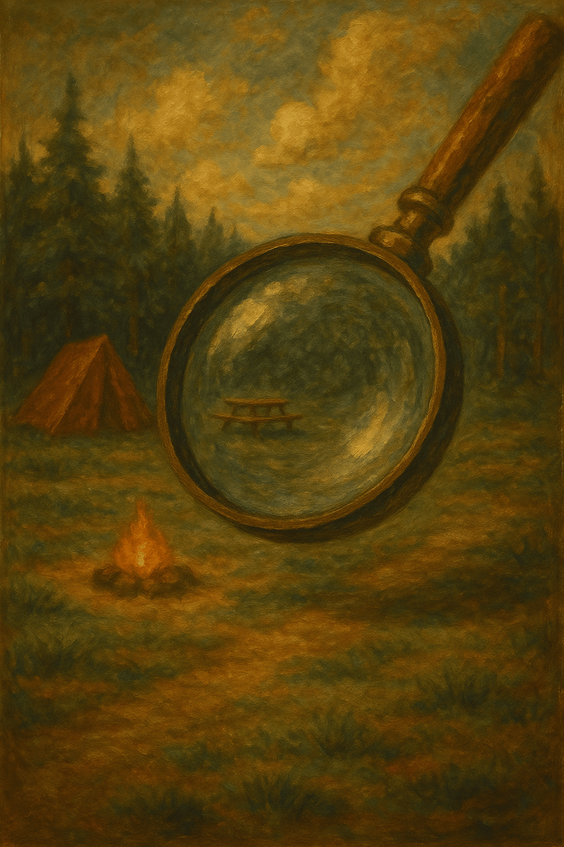 MYSTERY AT THE CAMPGROUND Photo