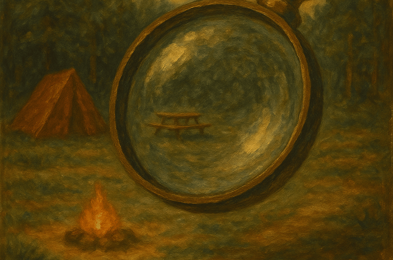 MYSTERY AT THE CAMPGROUND Photo
