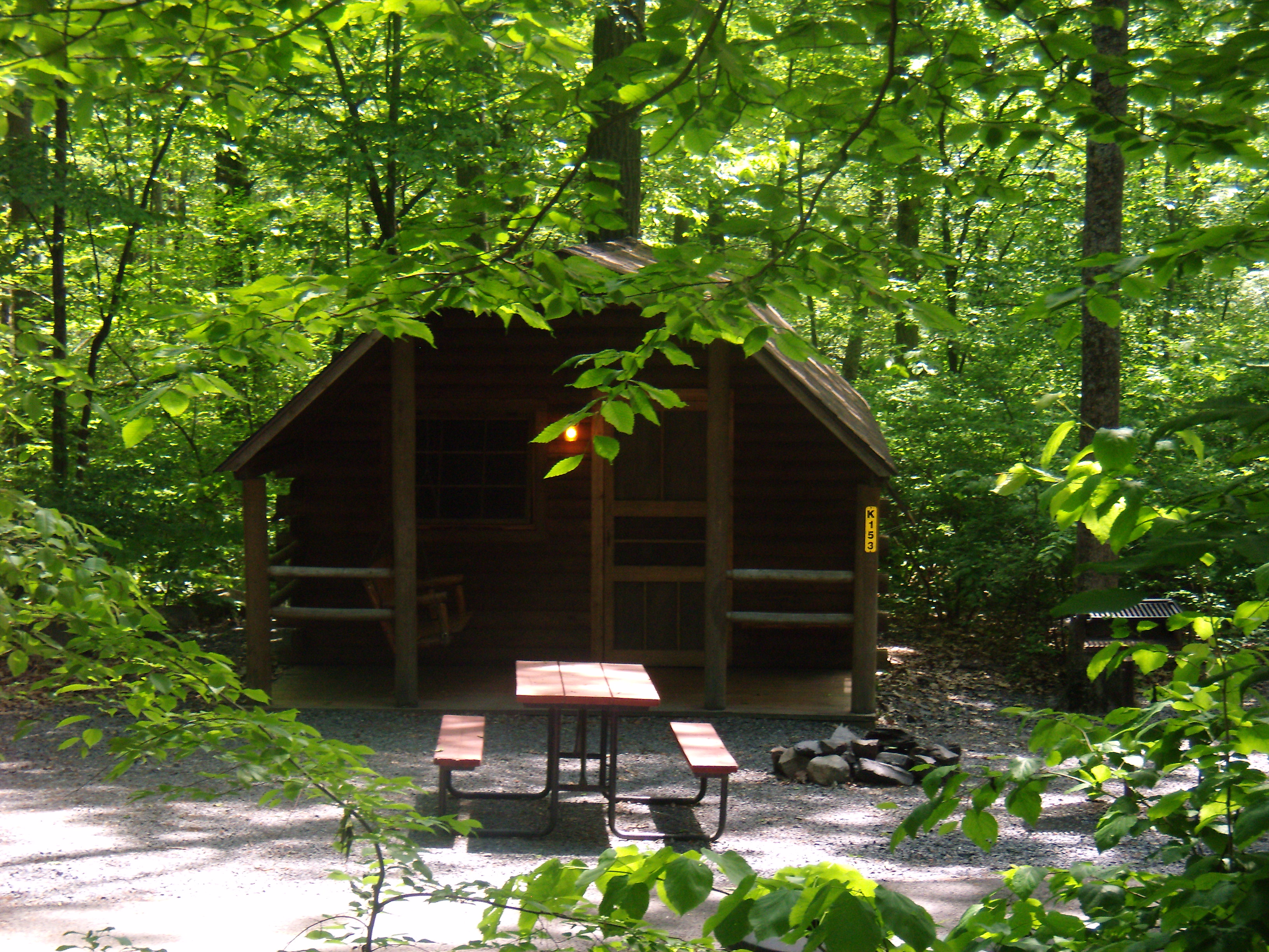2 Room Rustic Camping Cabin
