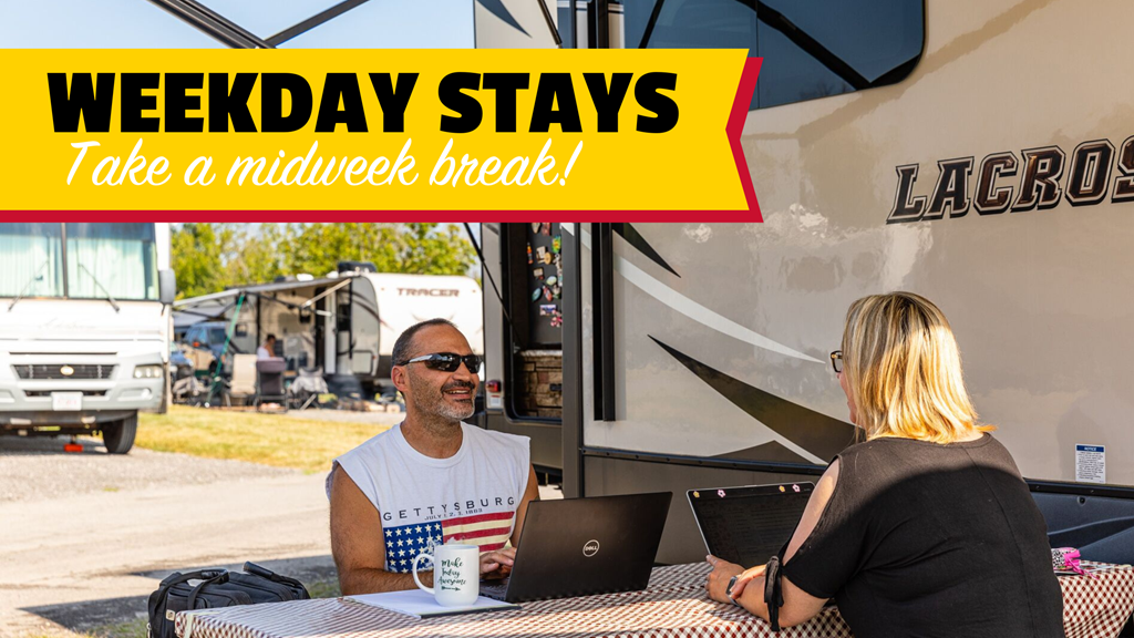 Midweek Camping at KOA