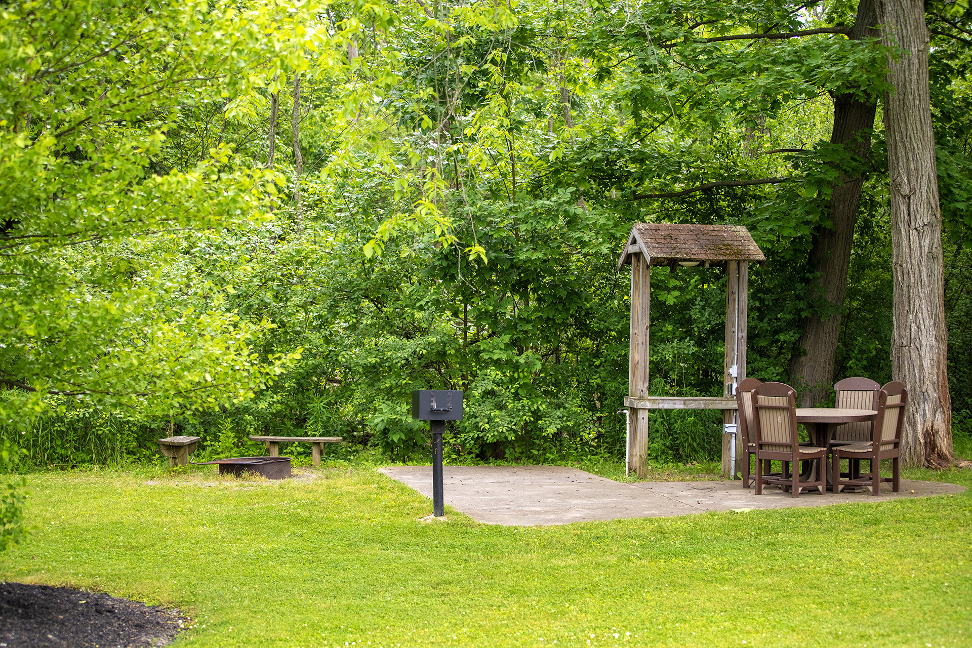 B41 - Tent Site, Water + Electric with KOA Patio®