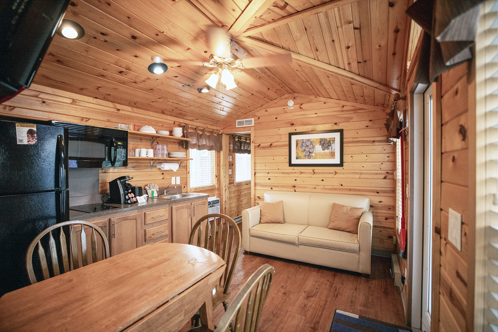 C44 - Deluxe Cabin, 2 Room (Full Bath with Tub & Shower) - Sleeps 8