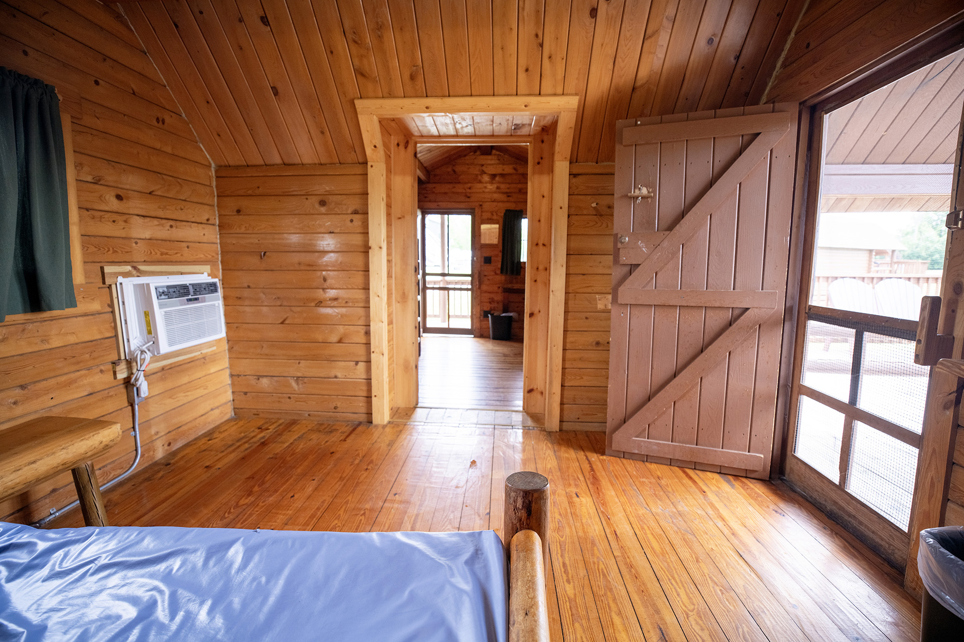 C35 - Camping Cabin, 2 Room (No Bathroom) Climate Controlled, Pond - Sleeps 6