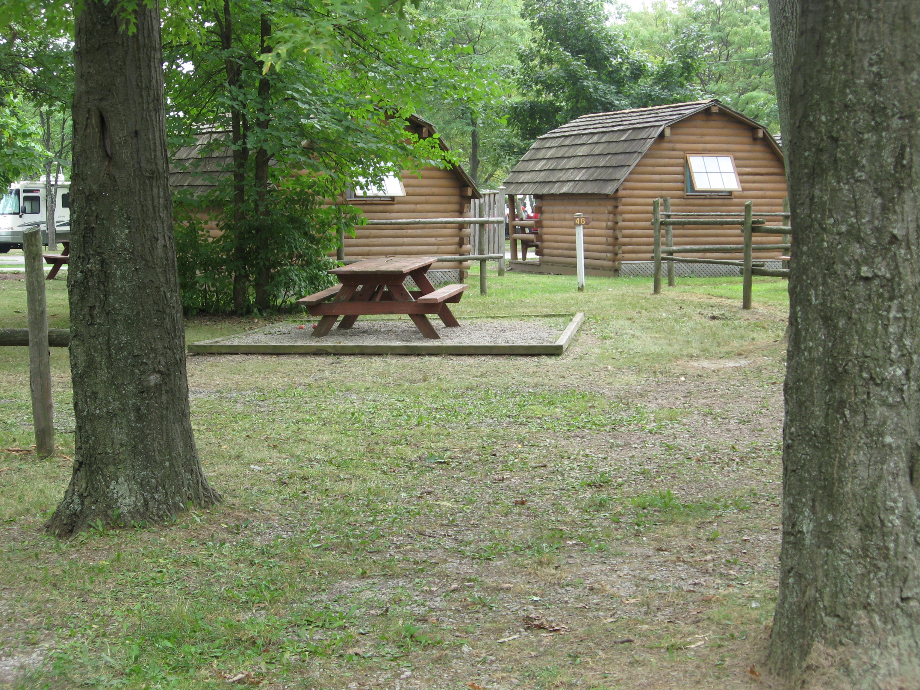 Value non- service tent sites