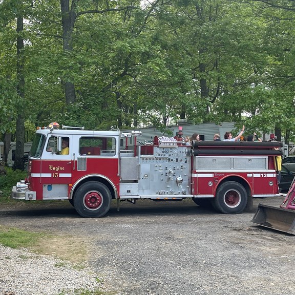 Daily Firetruck Rides