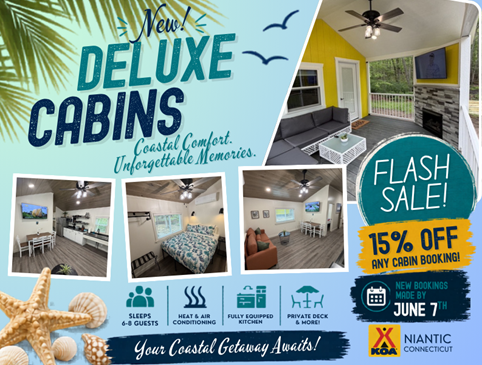 Cabin 15% Flash Sale Photo