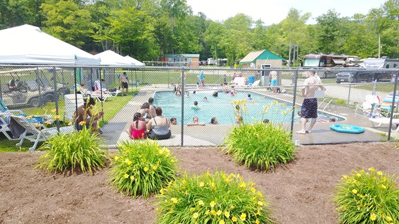 Large Inground Swimming Pool