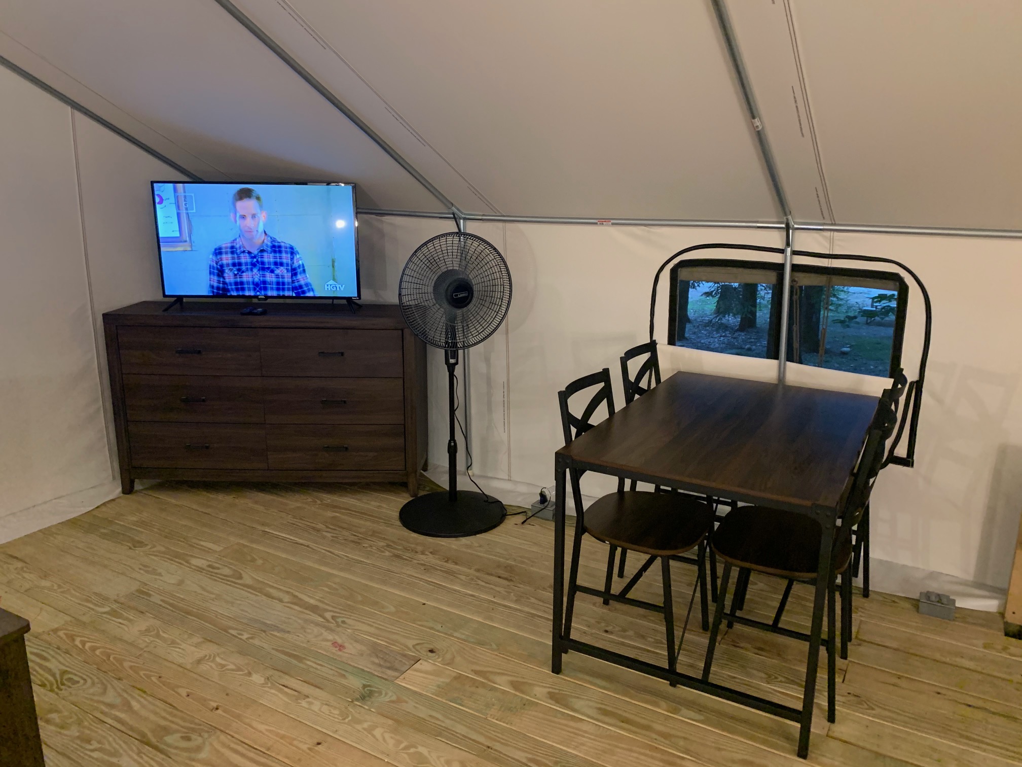 Glamping Tent Table