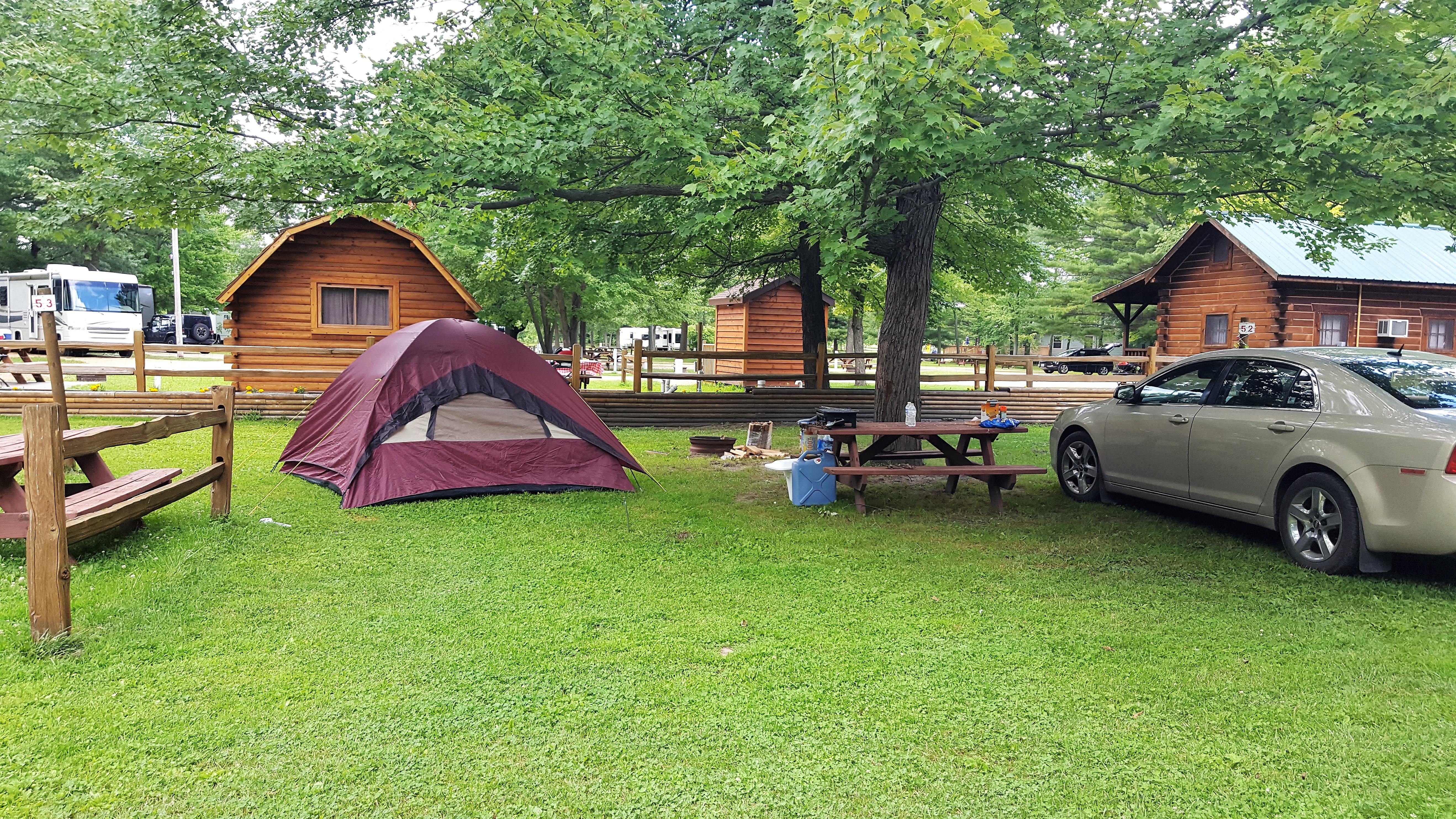 tent w/electric
