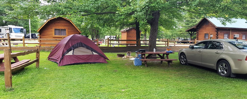 tent w/electric