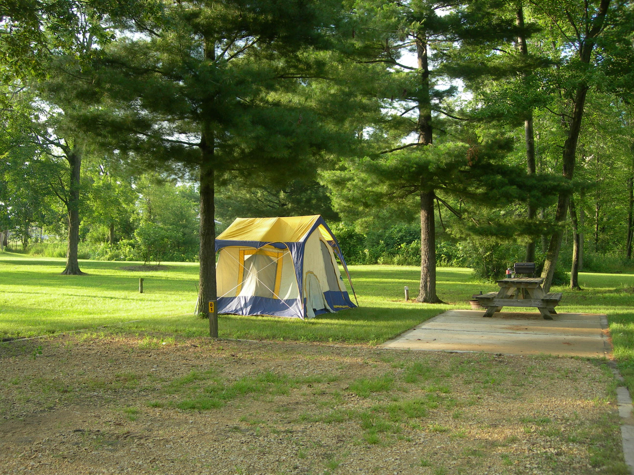 tent site