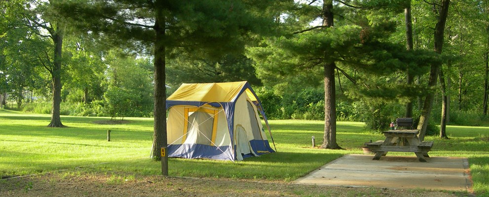 tent site