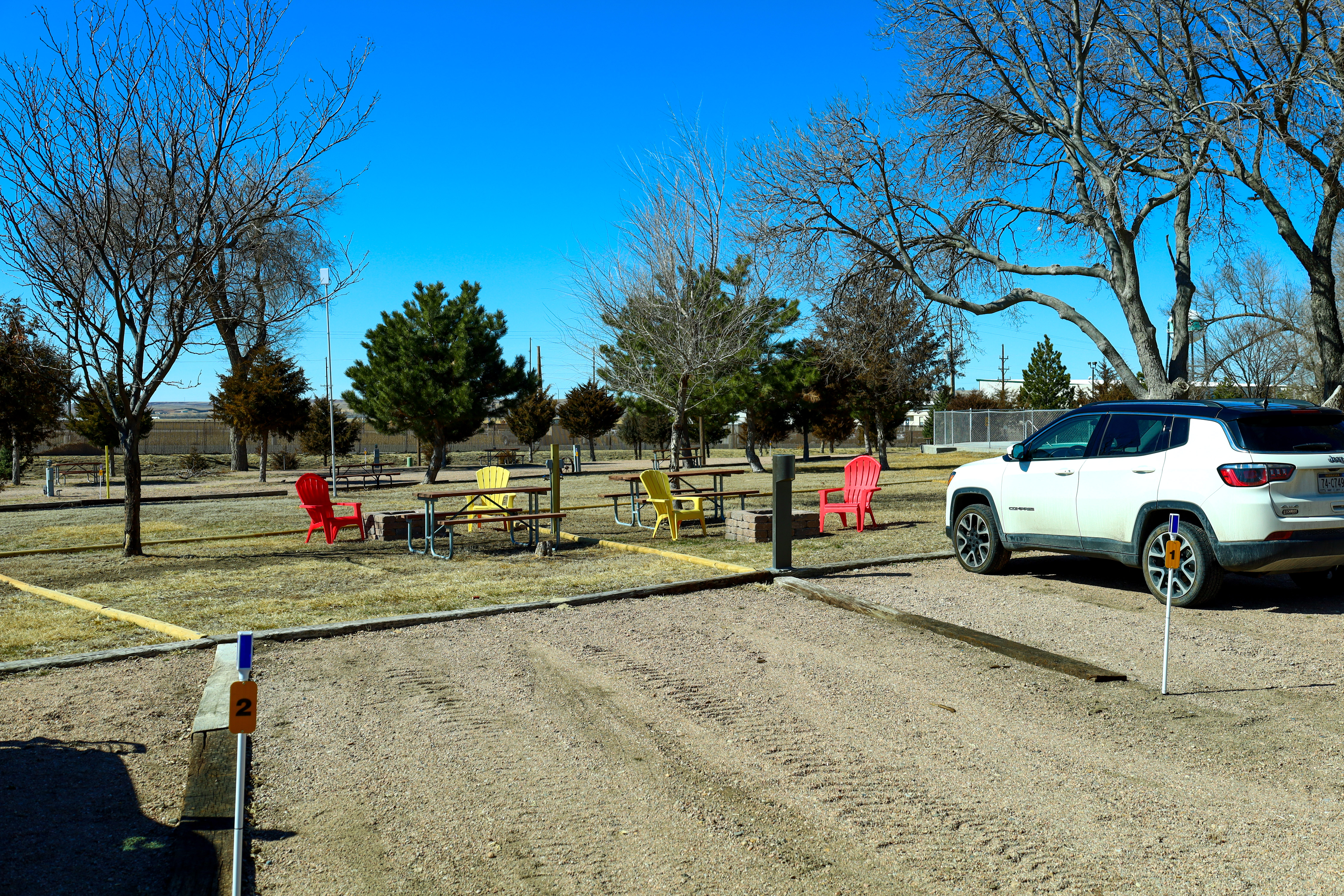 Tent Area Parking