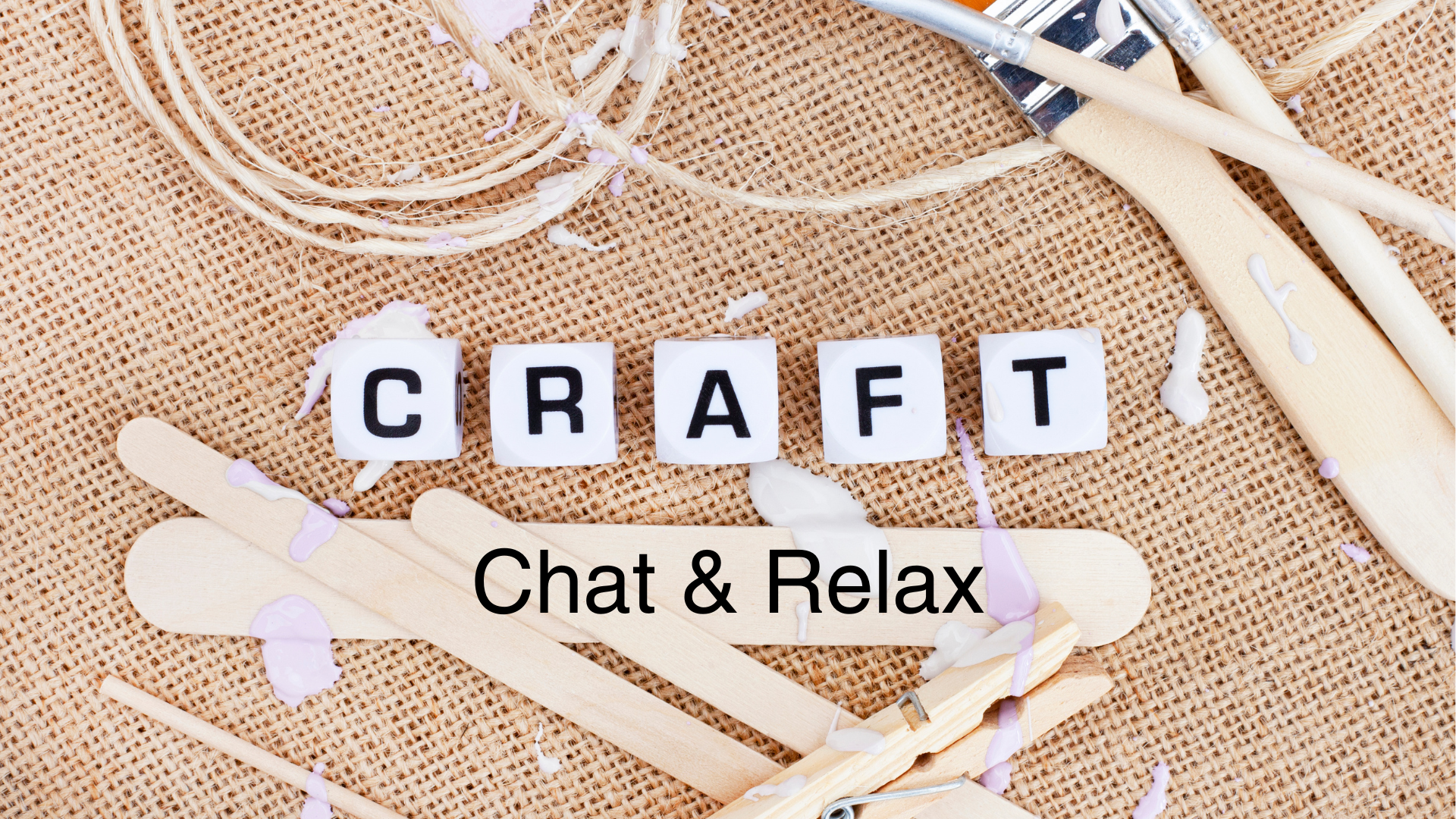 Craft, Chat & Relax Social Photo