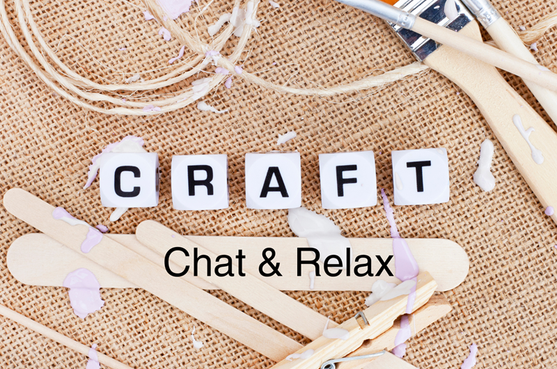 Craft, Chat & Relax Social Photo