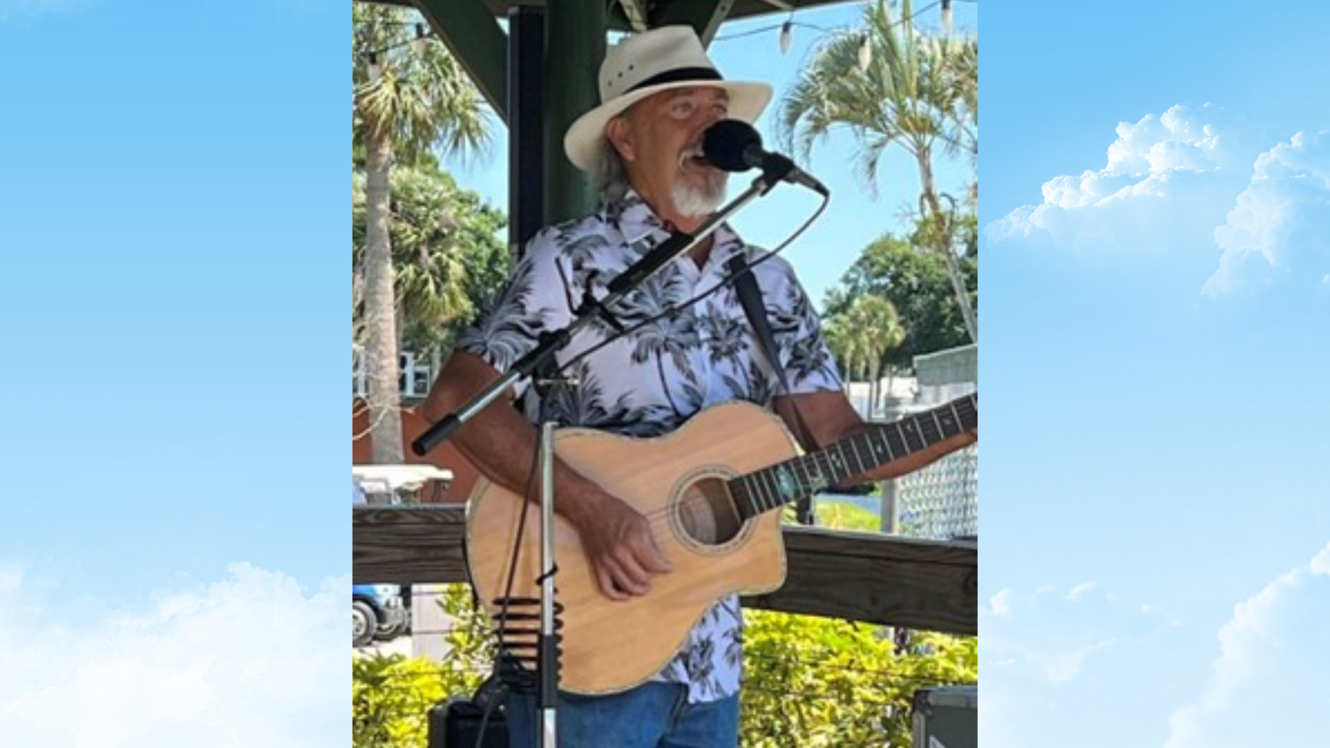 Live Music with Brian Dean in the Shanty Photo
